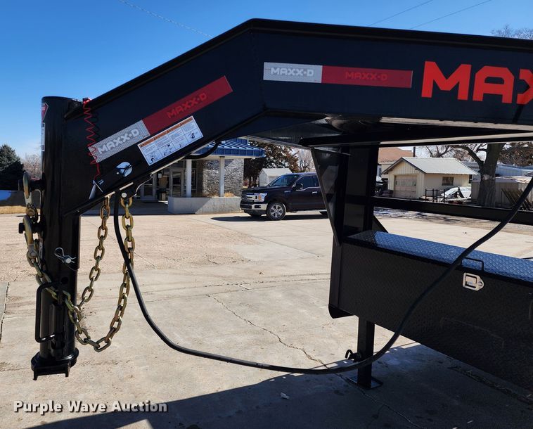 image for item IL9093 2021 Maxey MAXXD  equipment trailer