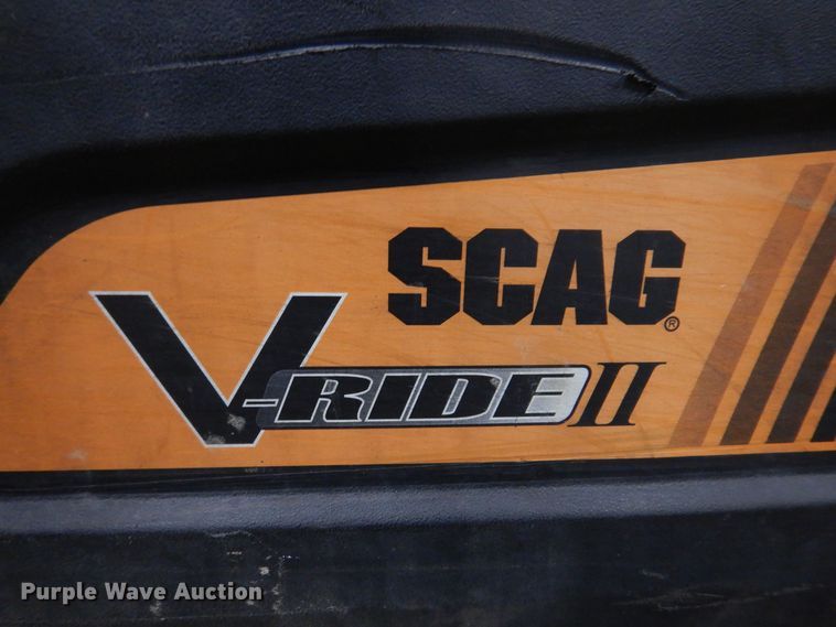 image for item IO9416 2018 Scag V-Ride II  ZTR lawn mower