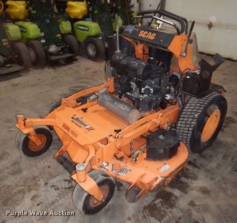 image for item IO9417 2018 Scag V-Ride II  ZTR lawn mower
