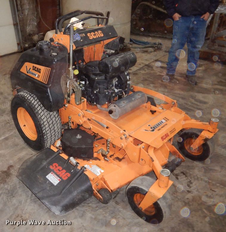 image for item IO9417 2018 Scag V-Ride II  ZTR lawn mower