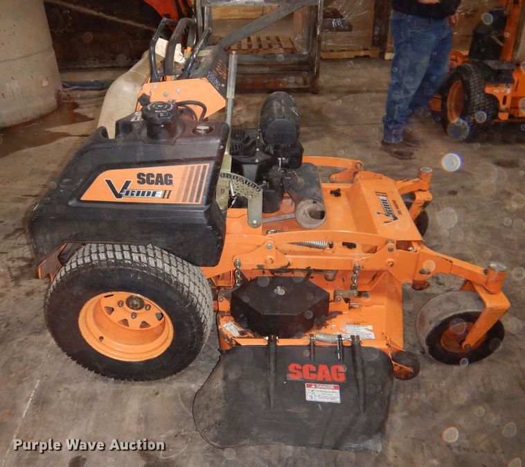 image for item IO9417 2018 Scag V-Ride II  ZTR lawn mower