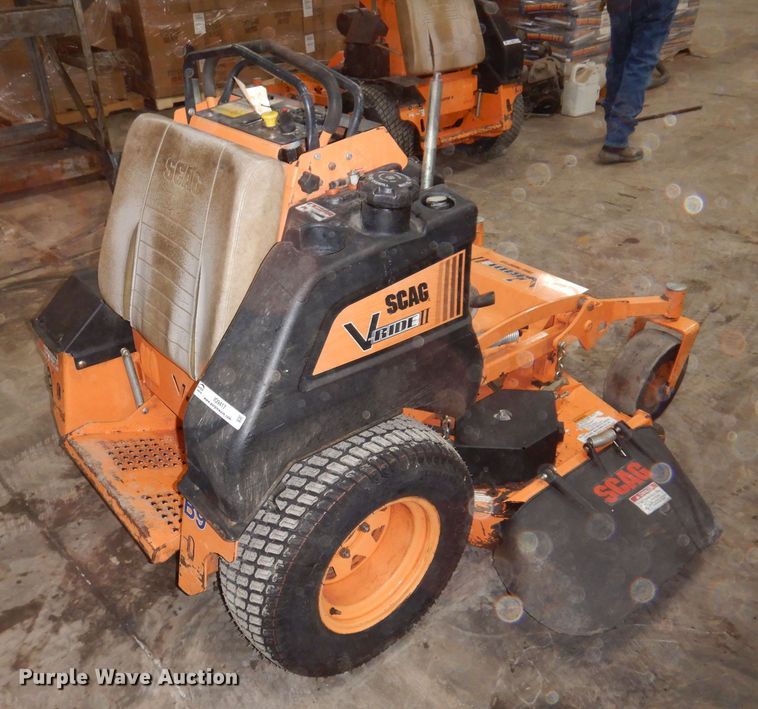 image for item IO9417 2018 Scag V-Ride II  ZTR lawn mower