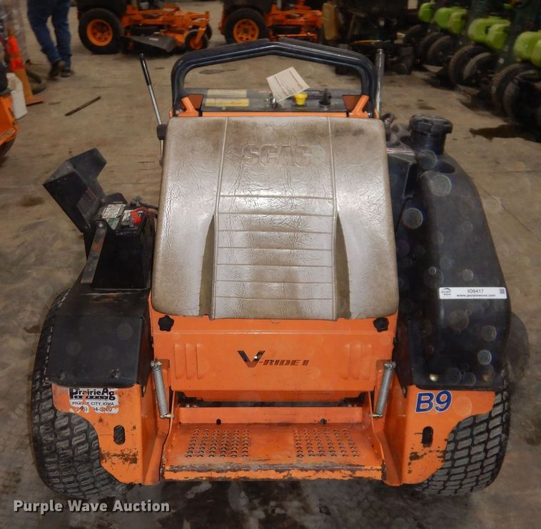 image for item IO9417 2018 Scag V-Ride II  ZTR lawn mower
