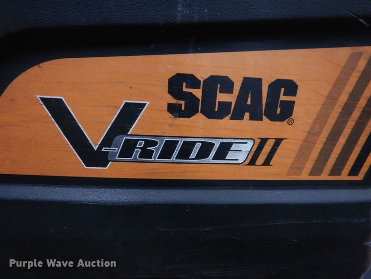 image for item IO9417 2018 Scag V-Ride II  ZTR lawn mower