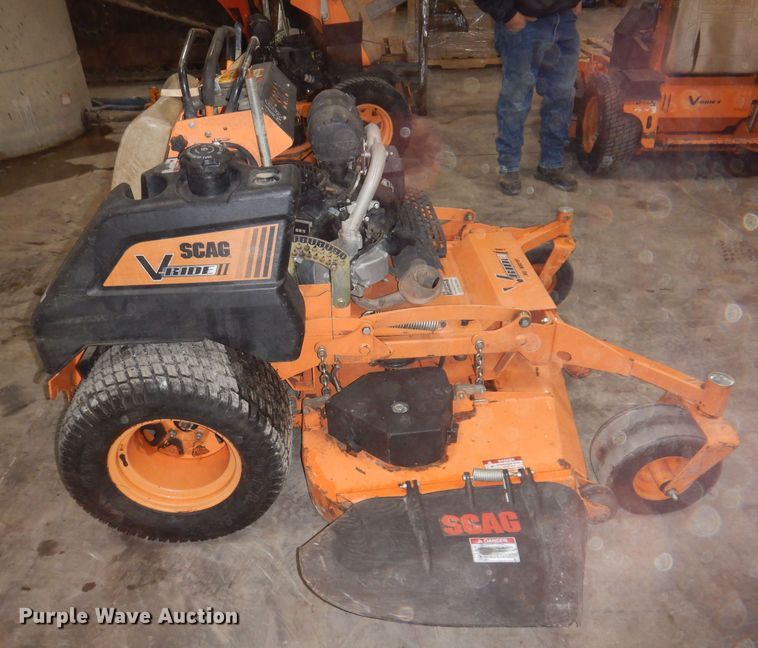 image for item IO9418 2018 Scag V-Ride II  ZTR lawn mower