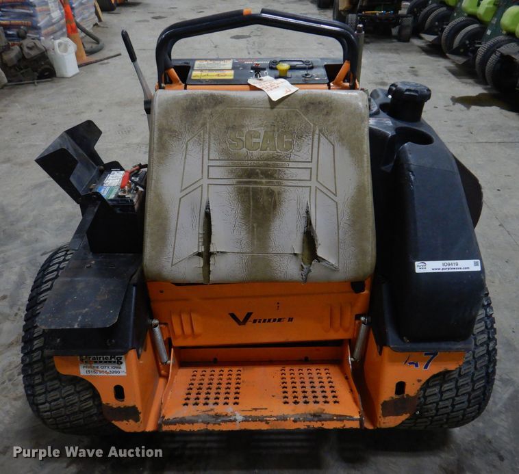 image for item IO9419 2018 Scag V-Ride II  ZTR lawn mower