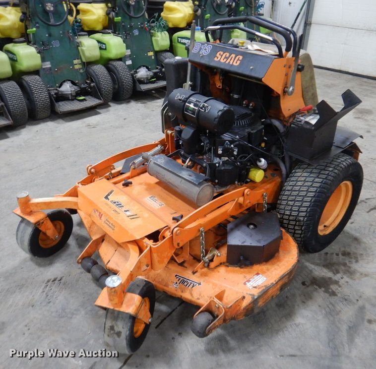 image for item IO9420 2018 Scag V-Ride II  ZTR lawn mower