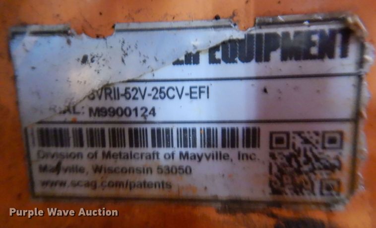 image for item IO9420 2018 Scag V-Ride II  ZTR lawn mower