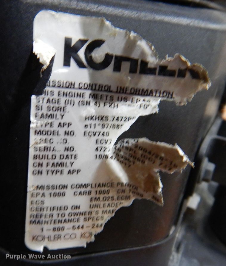 image for item IO9421 2018 Scag V-Ride II  ZTR lawn mower