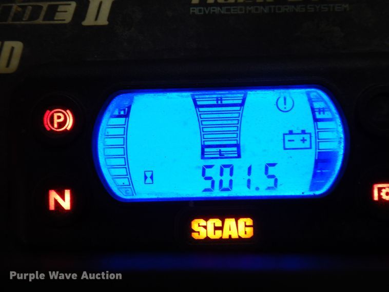 image for item IO9422 2018 Scag V-Ride II  ZTR lawn mower