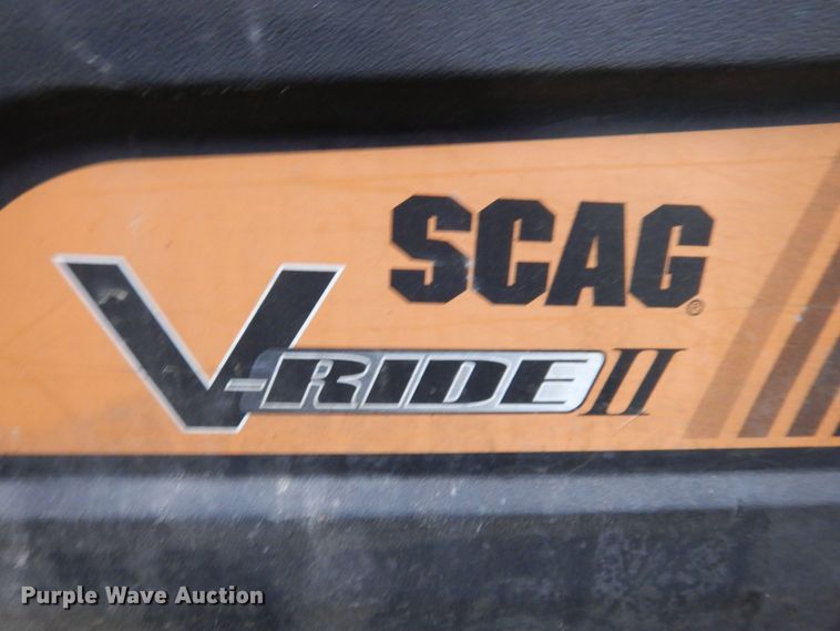 image for item IO9422 2018 Scag V-Ride II  ZTR lawn mower