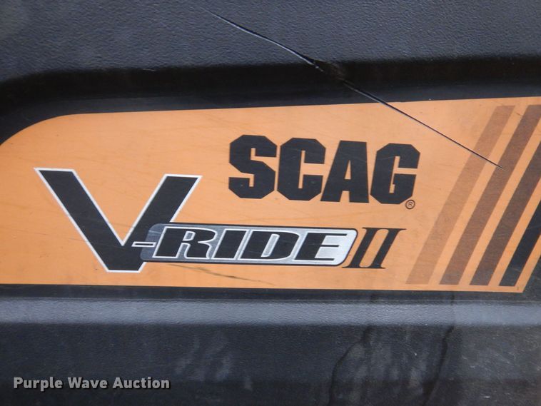 image for item IO9424 2018 Scag V-Ride II  ZTR lawn mower