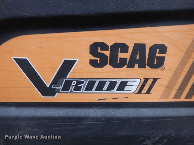 image for item IO9426 2018 Scag V-Ride II  ZTR lawn mower