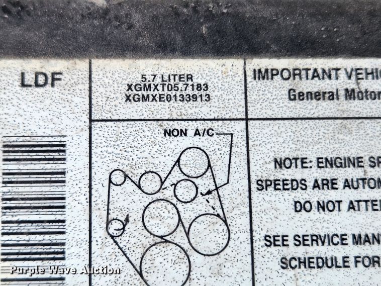 image for item JB9637 1999 Chevrolet Suburban K1500  SUV