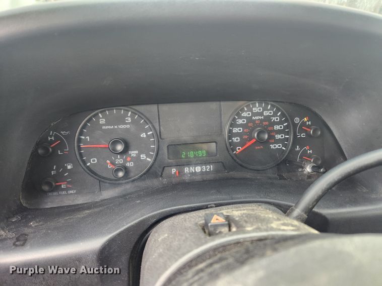 image for item JB9639 2007 Ford F550 Super Duty XL  utility / service truck