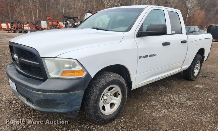 image for item JB9642 2012 Dodge Ram 1500  Quad Cab pickup truck