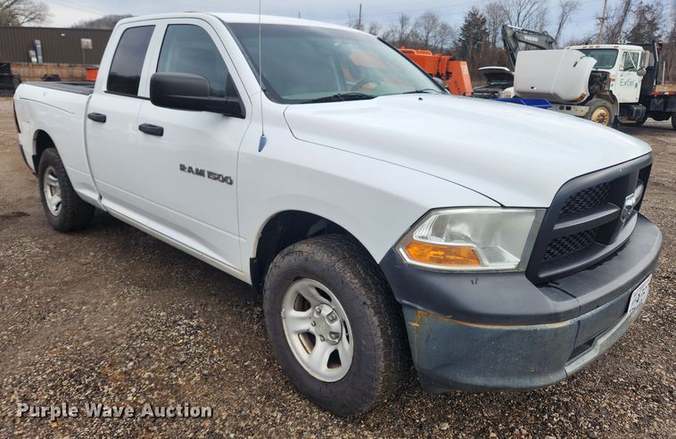 image for item JB9642 2012 Dodge Ram 1500  Quad Cab pickup truck