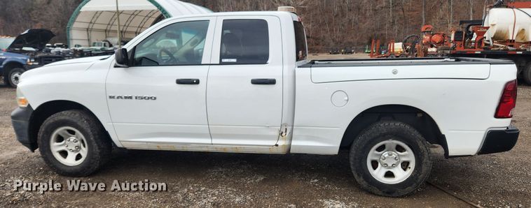 image for item JB9642 2012 Dodge Ram 1500  Quad Cab pickup truck