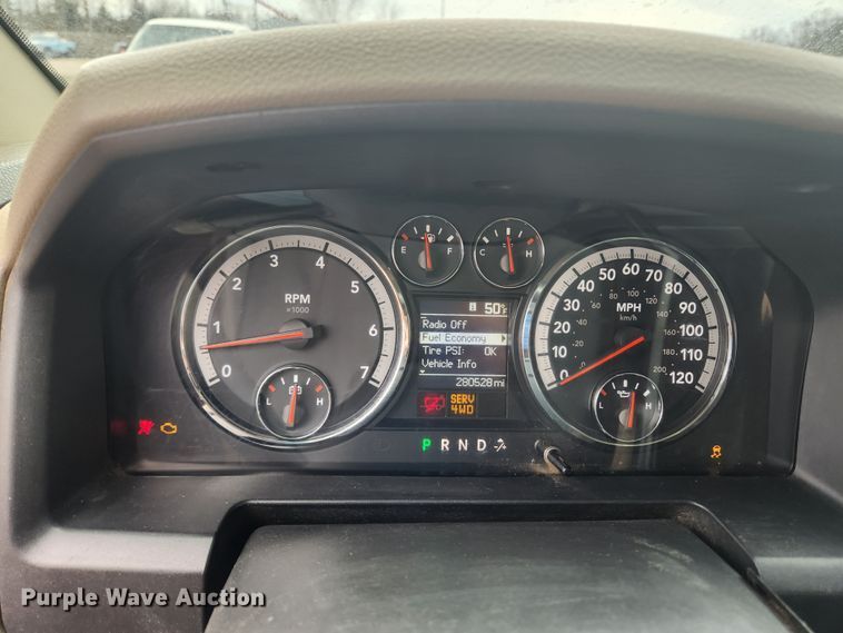 image for item JB9642 2012 Dodge Ram 1500  Quad Cab pickup truck