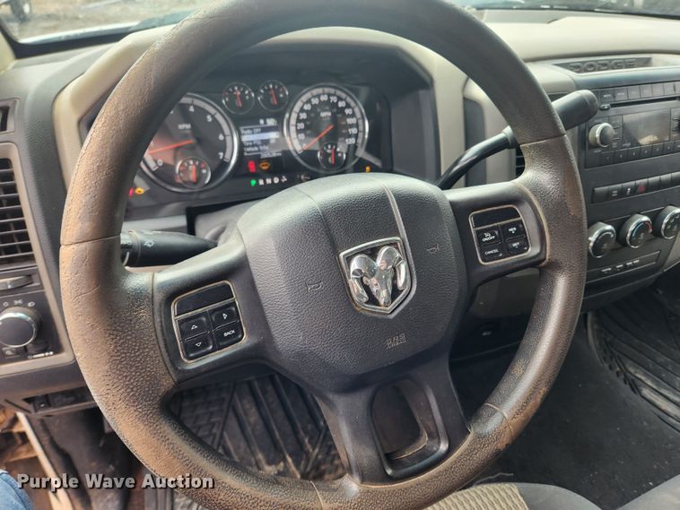 image for item JB9642 2012 Dodge Ram 1500  Quad Cab pickup truck