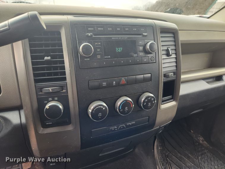 image for item JB9642 2012 Dodge Ram 1500  Quad Cab pickup truck