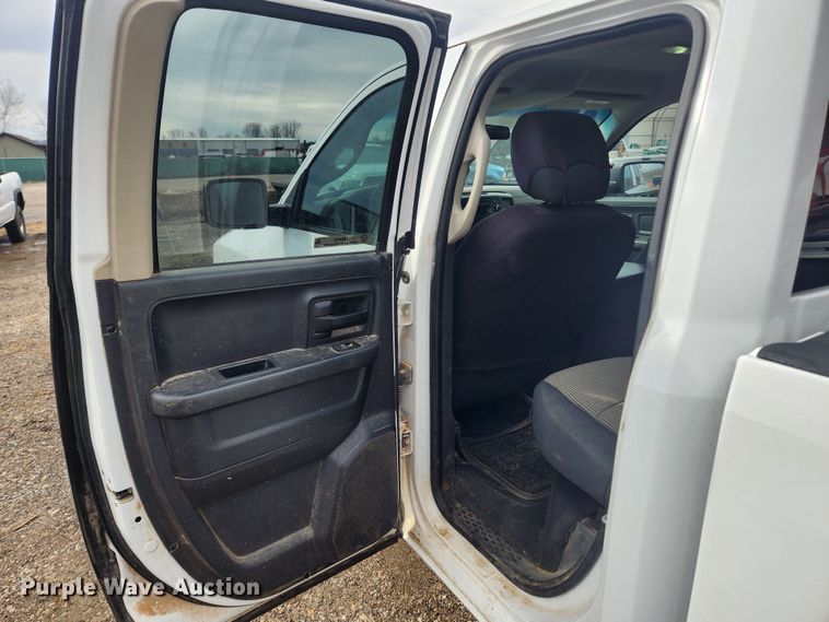 image for item JB9642 2012 Dodge Ram 1500  Quad Cab pickup truck