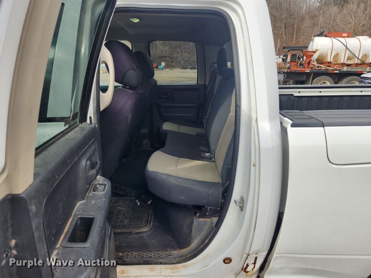 image for item JB9642 2012 Dodge Ram 1500  Quad Cab pickup truck