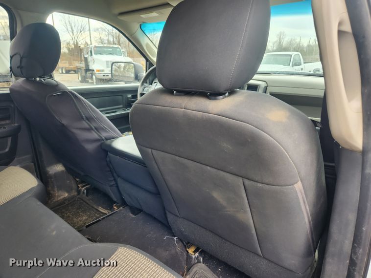 image for item JB9642 2012 Dodge Ram 1500  Quad Cab pickup truck