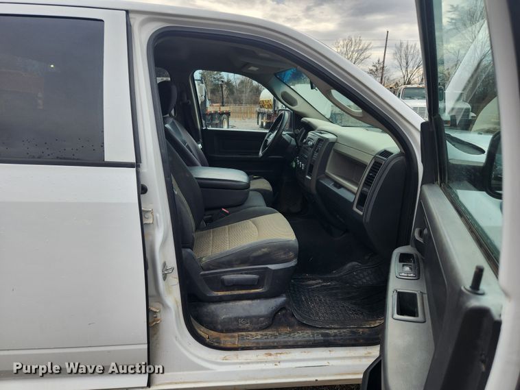 image for item JB9642 2012 Dodge Ram 1500  Quad Cab pickup truck