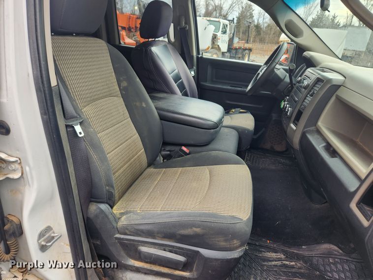 image for item JB9642 2012 Dodge Ram 1500  Quad Cab pickup truck