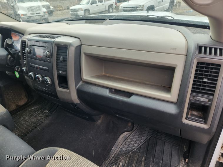 image for item JB9642 2012 Dodge Ram 1500  Quad Cab pickup truck