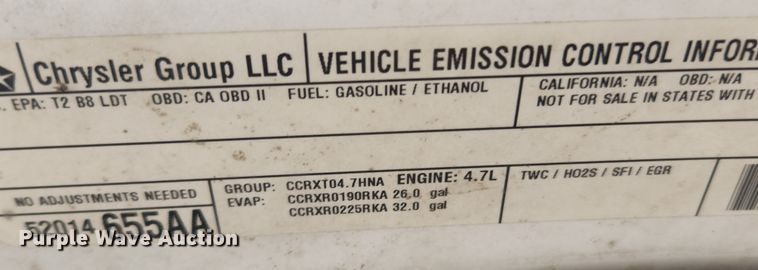 image for item JB9642 2012 Dodge Ram 1500  Quad Cab pickup truck