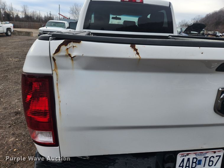 image for item JB9642 2012 Dodge Ram 1500  Quad Cab pickup truck