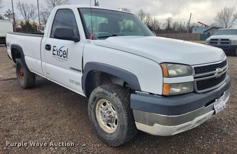 image for item JB9644 2007 Chevrolet Silverado 2500HD  pickup truck