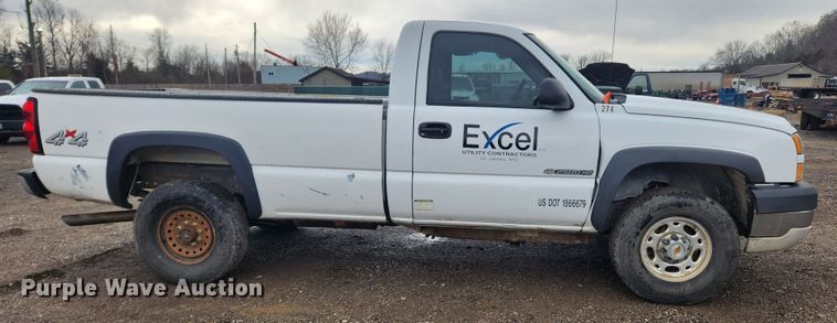 image for item JB9644 2007 Chevrolet Silverado 2500HD  pickup truck