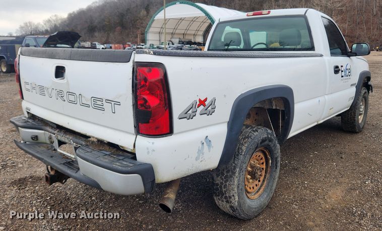 image for item JB9644 2007 Chevrolet Silverado 2500HD  pickup truck