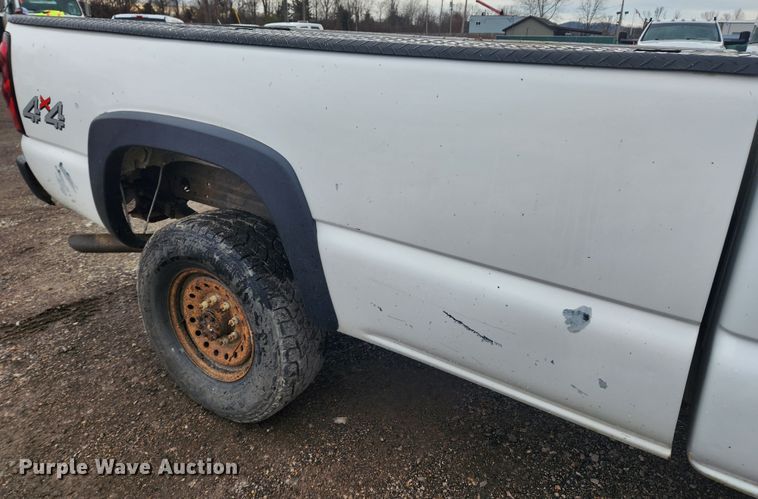 image for item JB9644 2007 Chevrolet Silverado 2500HD  pickup truck