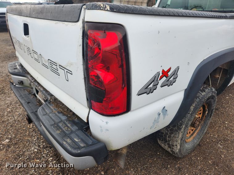 image for item JB9644 2007 Chevrolet Silverado 2500HD  pickup truck