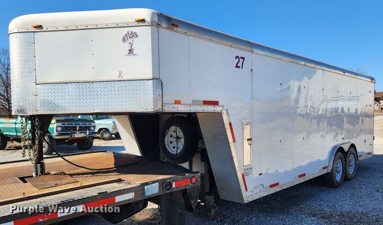 image for item JB9649 2018 Atlas ACG828TA5  enclosed cargo trailer