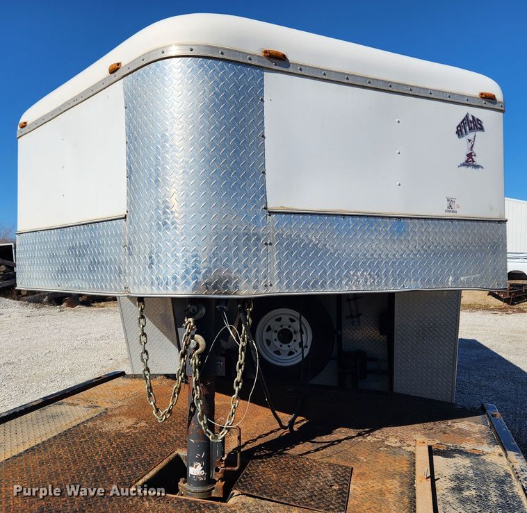 image for item JB9649 2018 Atlas ACG828TA5  enclosed cargo trailer