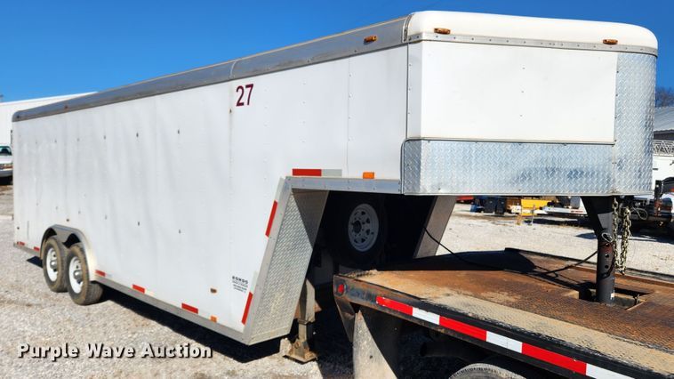 image for item JB9649 2018 Atlas ACG828TA5  enclosed cargo trailer