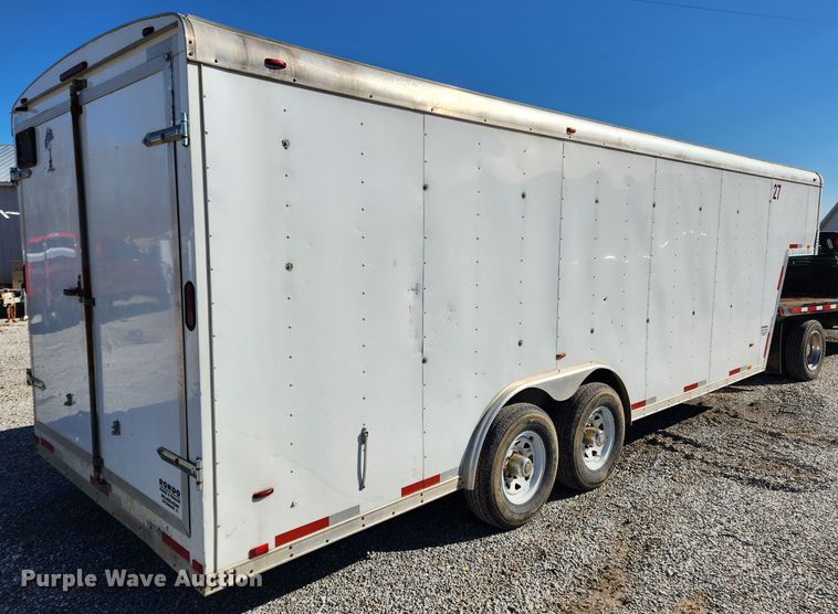 image for item JB9649 2018 Atlas ACG828TA5  enclosed cargo trailer