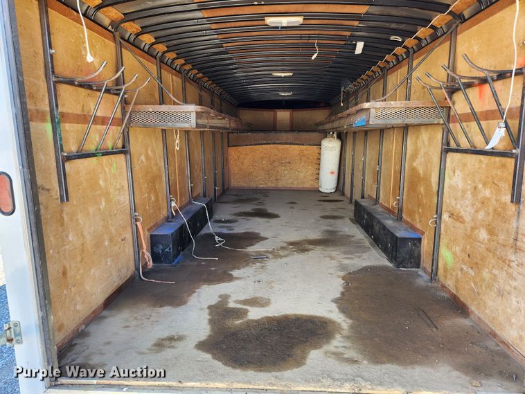 image for item JB9649 2018 Atlas ACG828TA5  enclosed cargo trailer