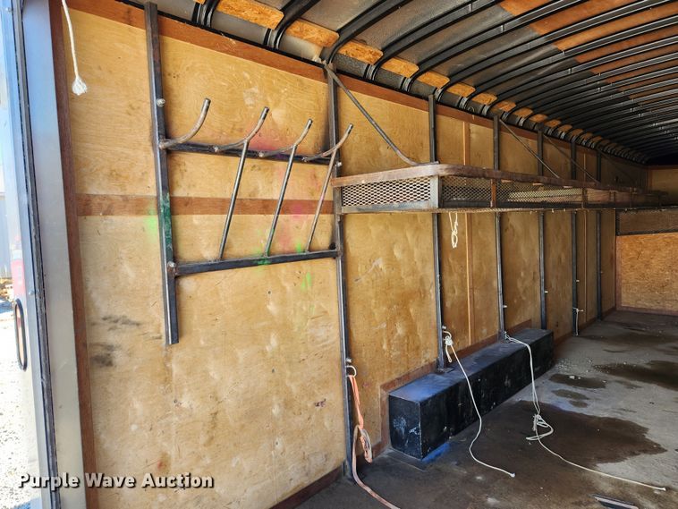 image for item JB9649 2018 Atlas ACG828TA5  enclosed cargo trailer