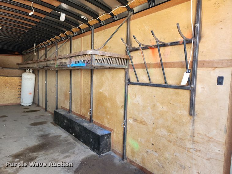 image for item JB9649 2018 Atlas ACG828TA5  enclosed cargo trailer