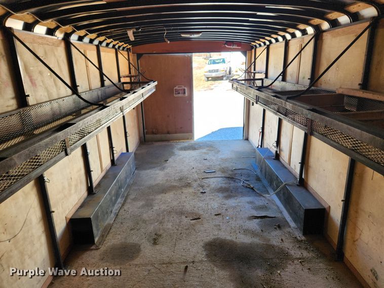 image for item JB9649 2018 Atlas ACG828TA5  enclosed cargo trailer