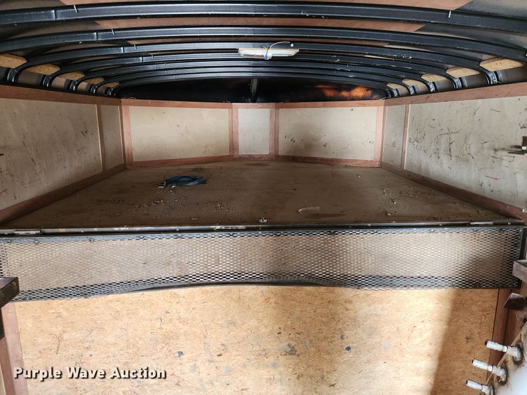 image for item JB9649 2018 Atlas ACG828TA5  enclosed cargo trailer