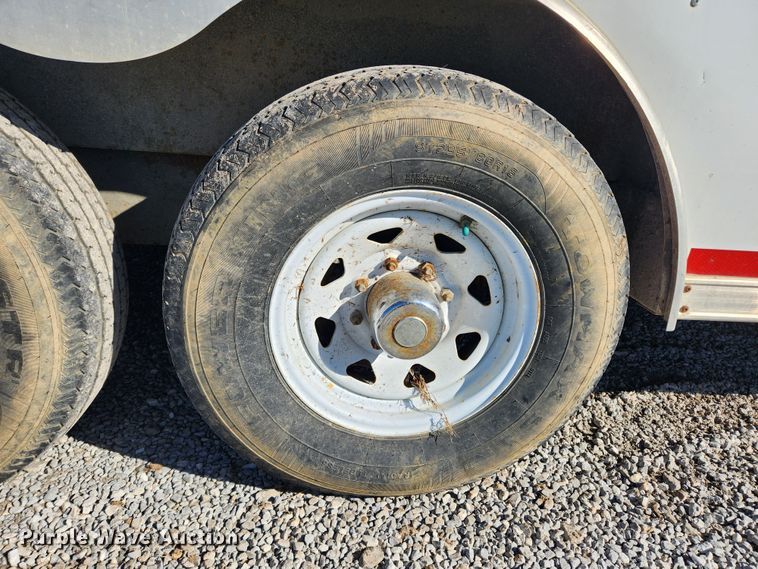 image for item JB9649 2018 Atlas ACG828TA5  enclosed cargo trailer