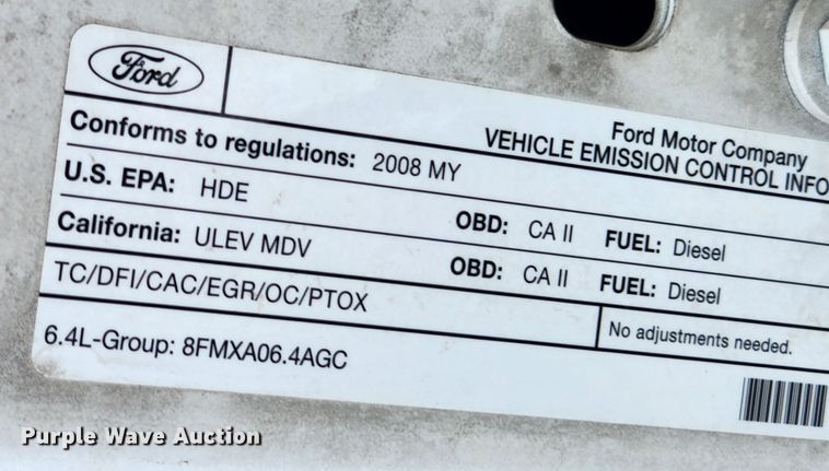 image for item JB9652 2010 Ford F250 Super Duty Lariat  Crew Cab pickup truck