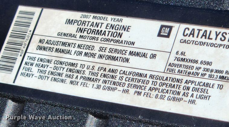 image for item JB9653 2008 GMC C4500  utility / service truck